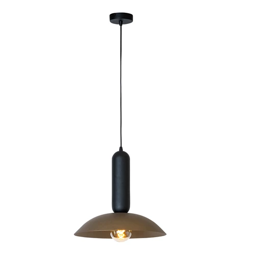 Lucide GRANTHAM - Pendelleuchten - Ø 40 cm - 1xE27 - Kaffee - Vibes - detail 2